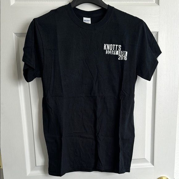 Gildan Other - NWOT Gildan Black Knott's Scary Farm 2016 T-Shirt